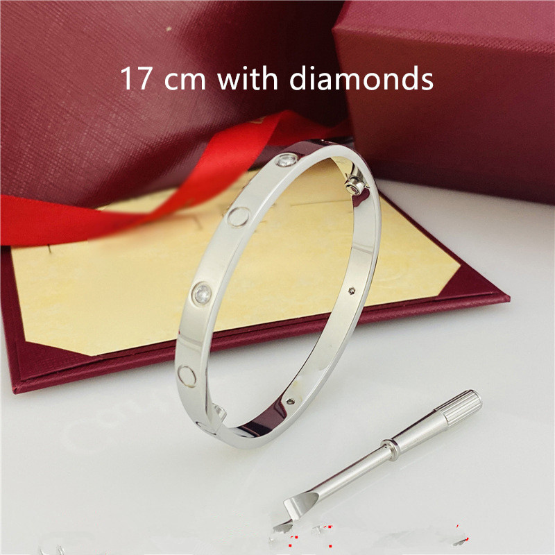 

Love bracelet designer jewelry mens bracelet gold jewelry charm bracelet rose fashion bracelet golden cuff party women's luxury bracele men and women universal