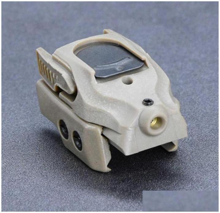 

Scopes Tactical Red Laser Sight With Weaver Picatinny Rail For Rifle Glock Pistol Hunting Airsoft Drop Delivery 202 Dhxib5430016, Black