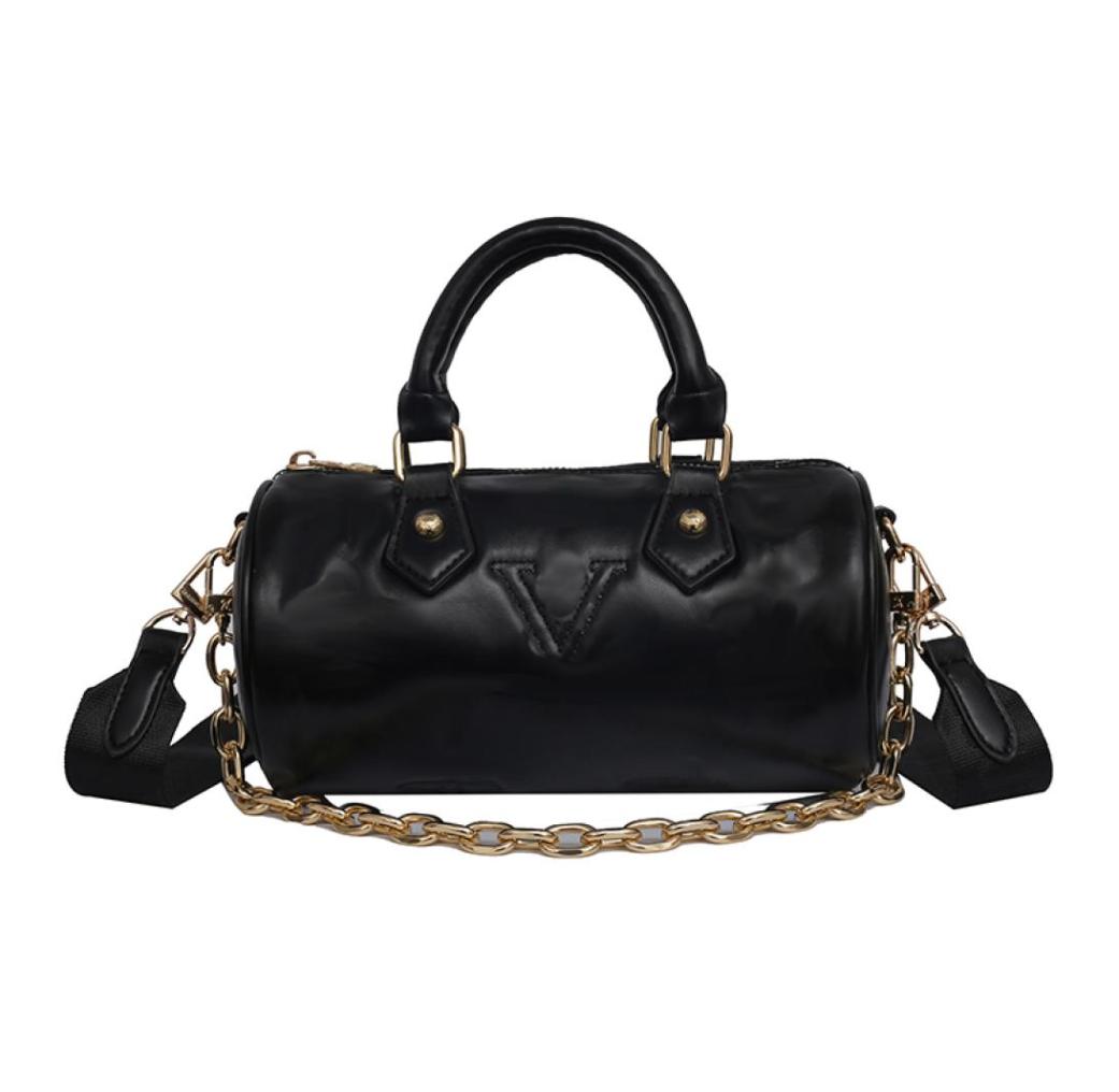 

Evening Bags Niche Design Mini HighQuality Cylinder Shoulder Messenger Pillow luxury bags 2022Bags5795881, Sky blue