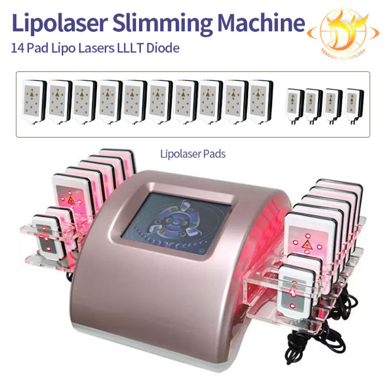 

Slimming Machine Body Slimming Loss Weight Fat Reduction 14 Pads Lipolaser Machine