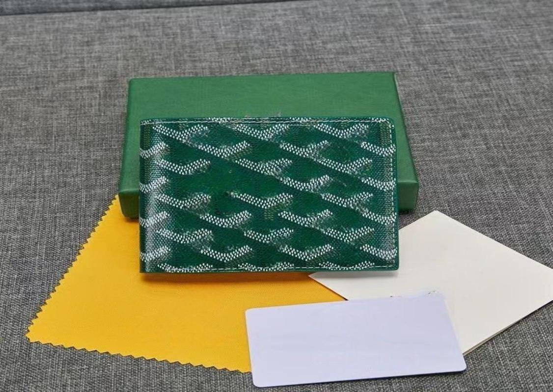 

Goya wallet Designer Card Holder With Pattern Print Luxury Short Wallet Leather Purse Men Women Credit Clutch Mini Bag Cardholder 3394910, Red