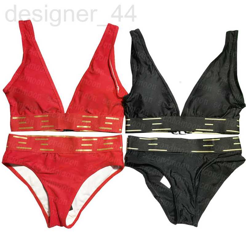 

Women' Plus Size Swimwear designer Womens Bikinis Set Two PieSwimwear Quick Dry Bathing Suit Designer Beachwear with Padded O2A7, Red
