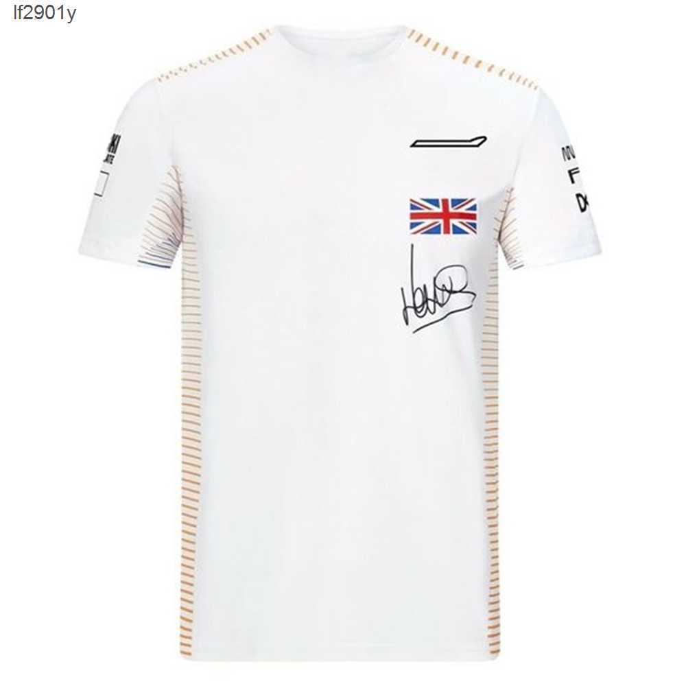 

F1 racing suit T-shirt formula one short-sleeved team overalls custom 2022 new clothes 0UJ0