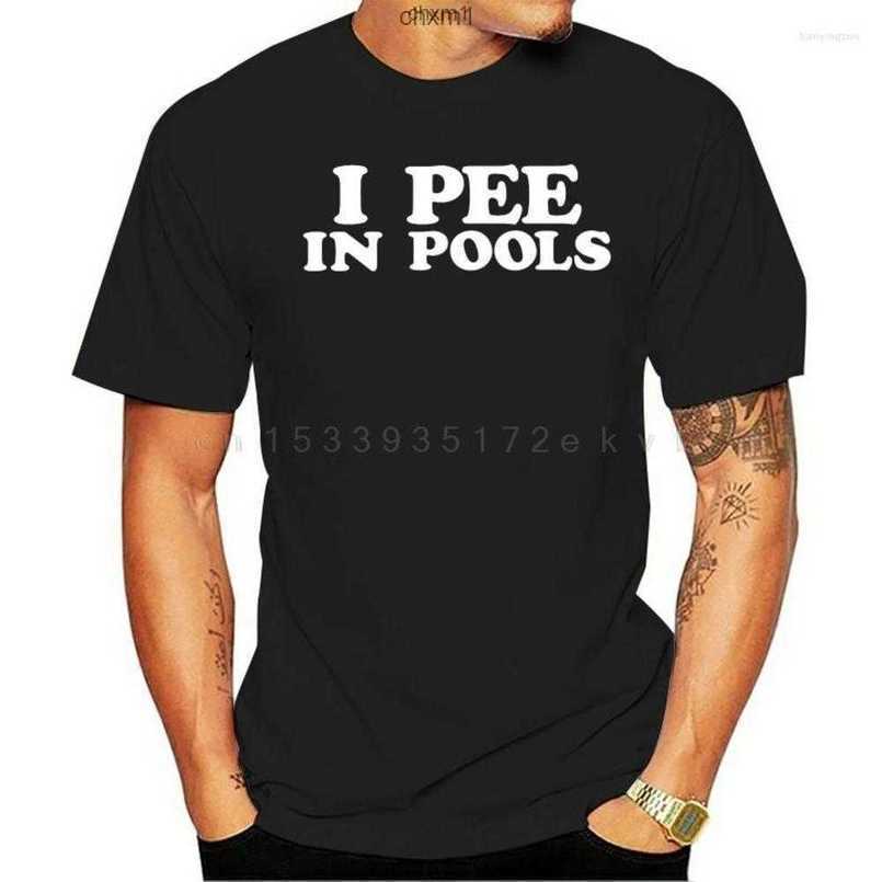 

Men's t Shirts i Pee in Pools Funny Mens Shirt Rude Humor Tee Summer Swim Water Fun Fashion Brand Hip Hop Print Men H5u325u32, Black