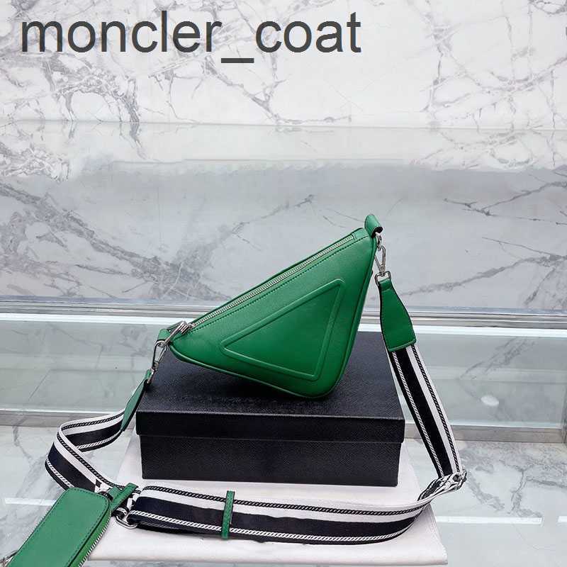 

Shoulder Bags Triangle leather shoulder ladies bag Genuine Chains bag spring and summer handbag Purse 5 Colors, Black 14x12x27 cm