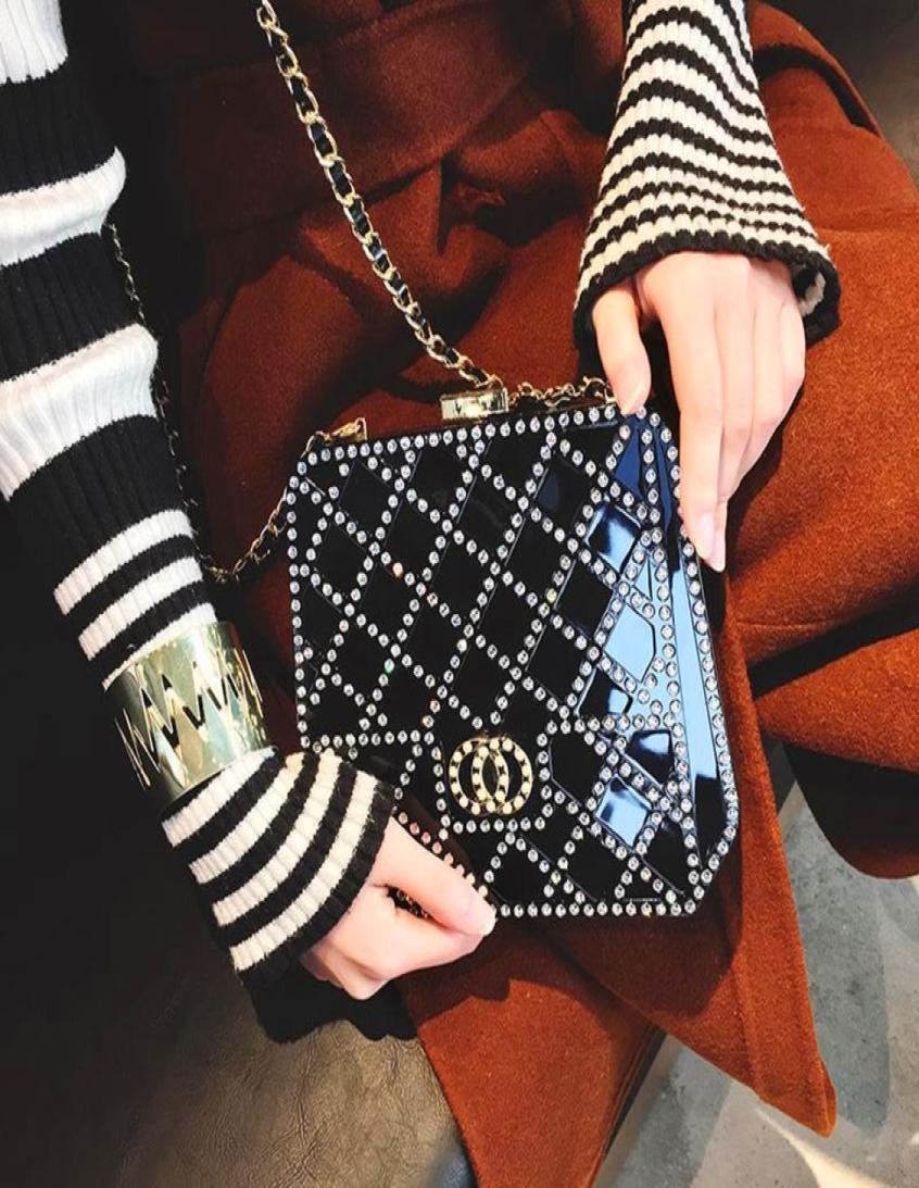 

COCO Black Flap bag Crossbody Artificial Diamond tassels Duffle the tote bag Evening Designers Shoulder Bags Fashion Luxurys Women6583877