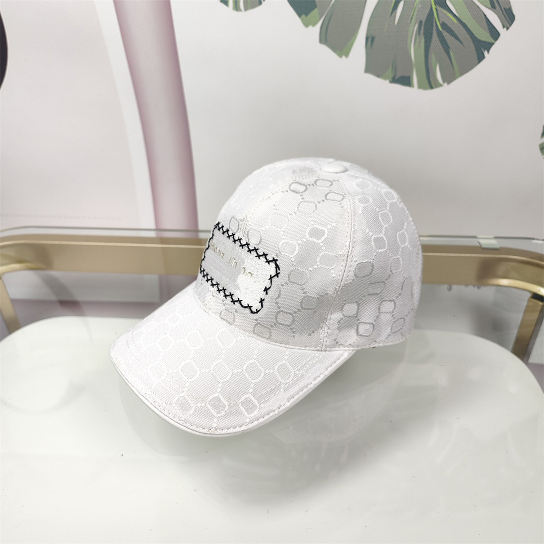 

New Fashion men's designer baseball cap women's High Quality Sun protection ball hat luxury white letter embroidery summer outdoors beach trucker Hats