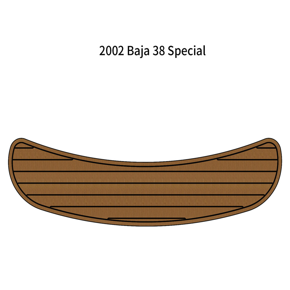 

2002 Baja 38 Special Swim Platform Step Mat Boat EVA Foam Teak Deck Flooring Pad