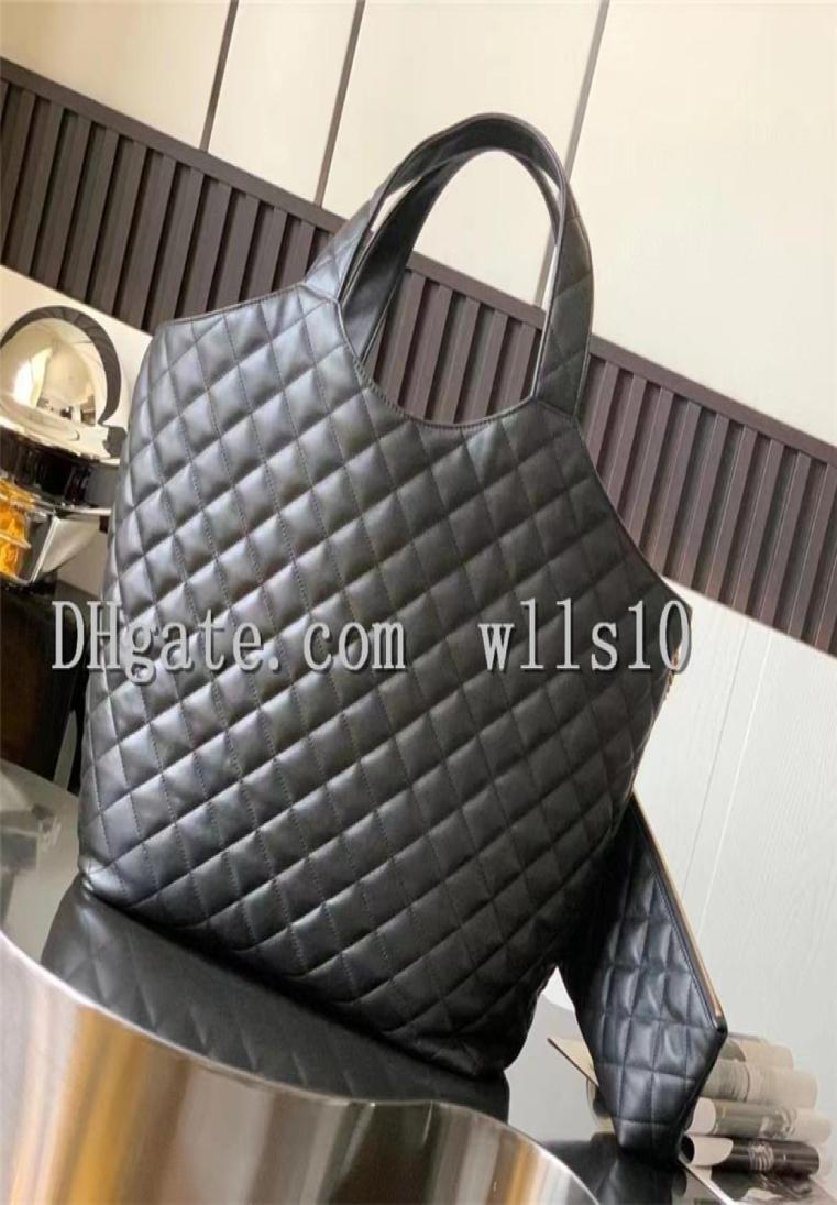 

Designer handbags tote shopping bags Luxury tots bag YB66 lambskin Top quality large Shoulder Genuine leather Women the totes bags2548968, Black