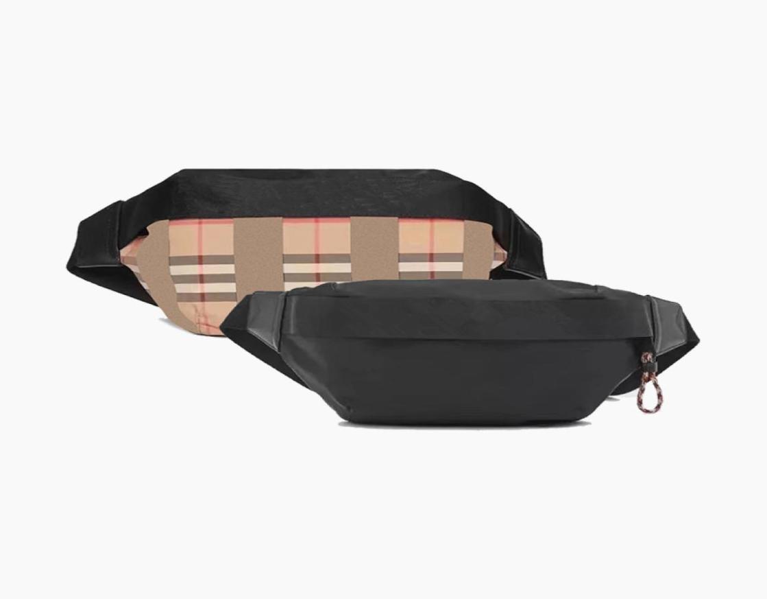 

Men039s women039s TB striped belt chest bag vintage fashion nylon canvas fanny pack Luxury purse Crossbody bumbag tote desig5559045, Army green