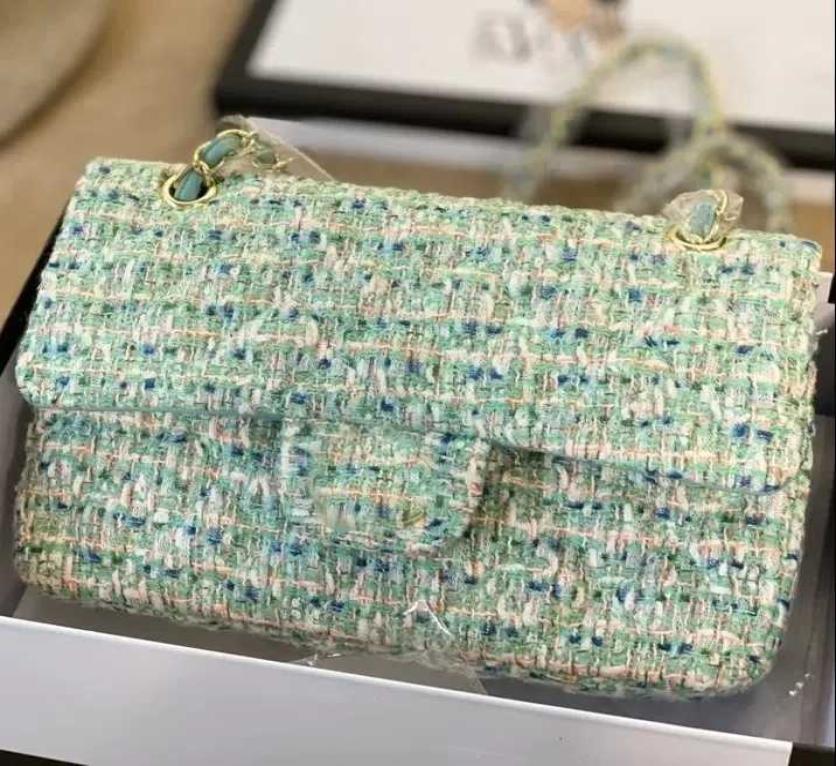 

2022 Winter Women039s Classic Canvas Bag Luxury Designer Woven Large Capacity Fashion Shopping Dinner Bag Checker4993218, Sky blue