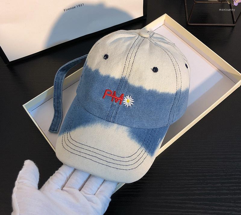 

Ball Caps Daisy Denim Baseball Cap Men Women Jeans Snapback Casquette Bone Hat Gorras Casual Blank Hip Hop Male Hats, Black