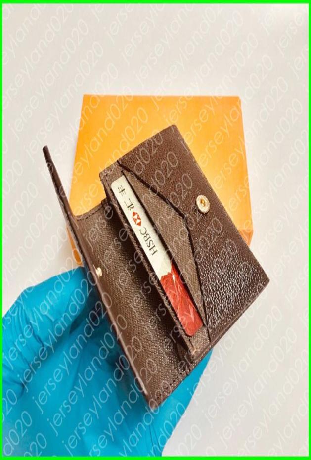 

ENVELOPPE CARTE DE VISITE N63338 Designer Fashion Men Coin Business Credit Card Ticket Holder Key Case Luxury Pocket Organizer Wal8995132, Brown