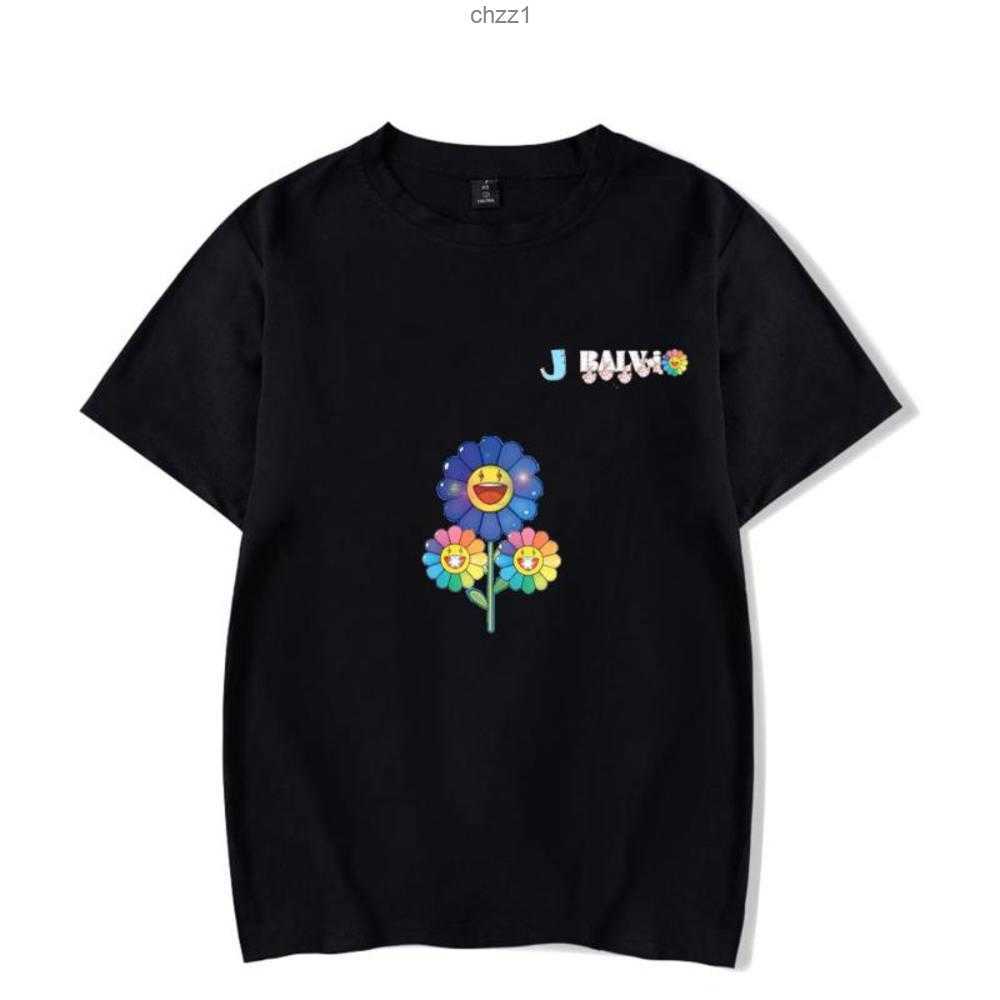 

Men's T-shirts Trend Singer j Balvin T-shirt Personality Kawaii Boys/girls Tees Fashion Men/women Clothes Y2k Summer Sun Flower Kids Pullovebb5jbb5j, 3d
