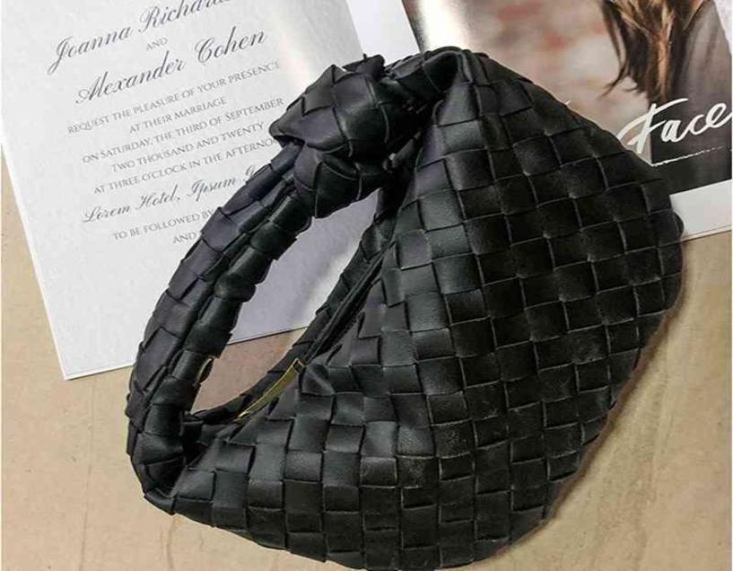 

Designer Handbags Botega Venetas Woven Bag Jodie Cloud Handle Knotting 2022 Female Hobo Red HAKB3836448, Army green