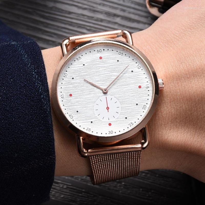 

Wristwatches Creative Women Watches Fashion Rose Gold Mesh Steel Business Female Wristwatch Luxury Quartz Relogio FemininoWristwatches, Black