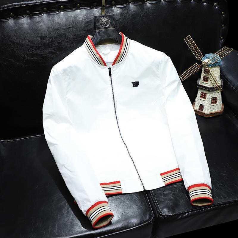 

Men's Jackets designer Plus size jacket embroidery zipper cardigan men women casual baseball jackets outdoor sportswear  OKPF, Black