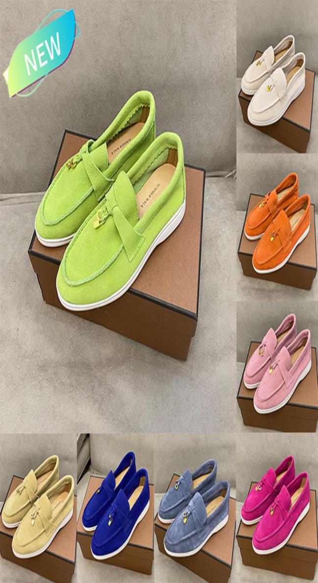 

With Box mens Dress shoes Summer Charms Walker White Sole Suede Loafers Pink Sand volt white black Fuchsia blue wave Beige Top men7298996, Grey