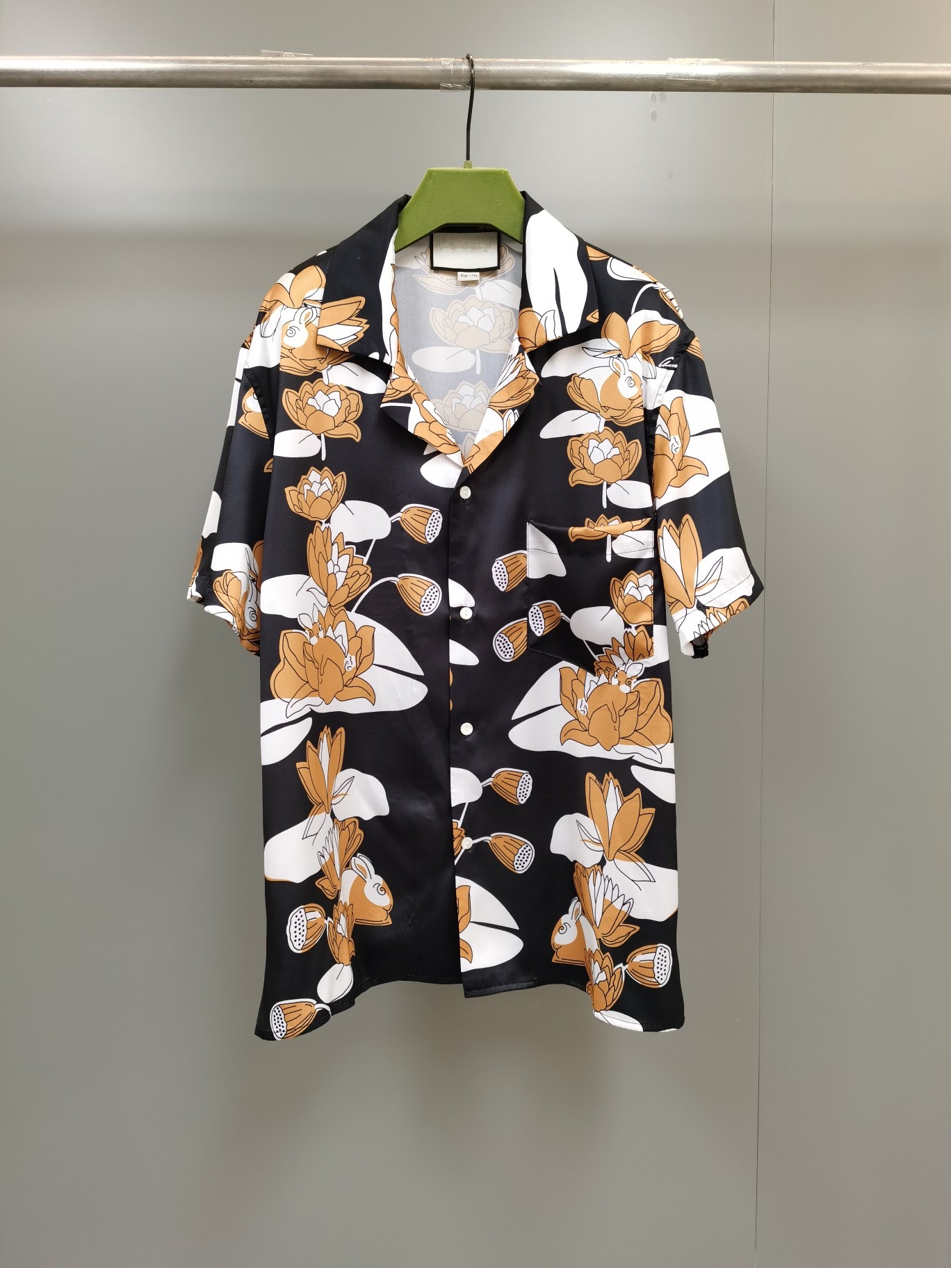 

2023 summer new great mens designer luxury beautiful printing shirts - US SIZE shirts - tops mens designer button short sleeve shirts, Multi