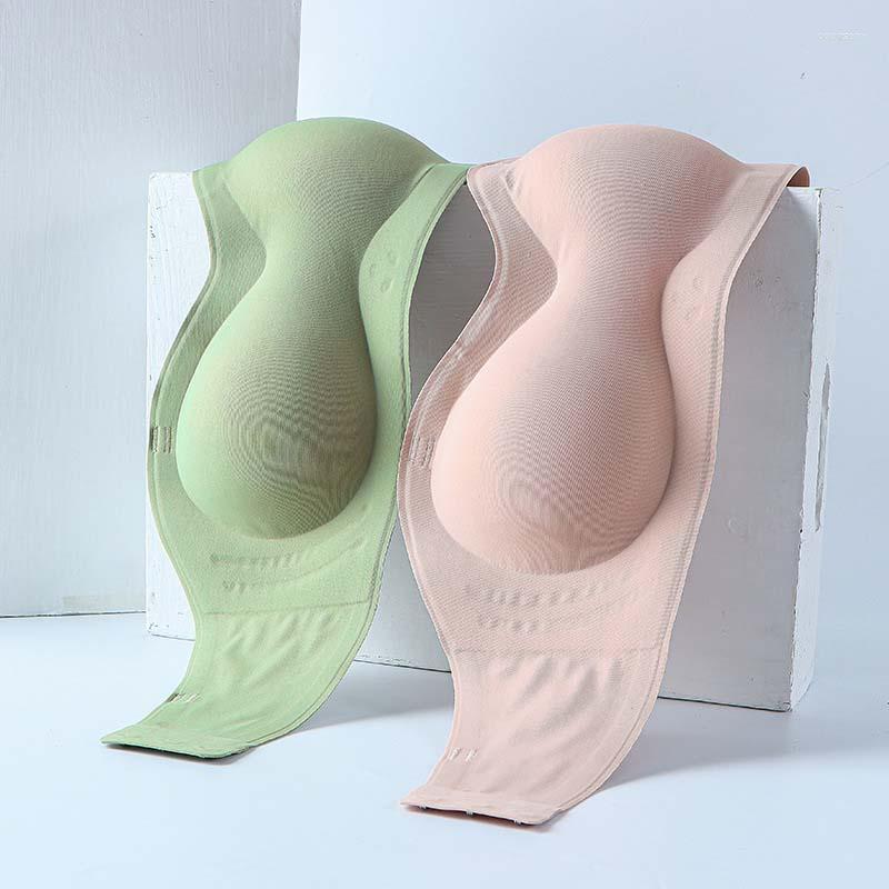 

Bras Roseheart For Women Skin Black Wireless Padded Push Up Bralette One-Piece Seamless Maiden Cup A B Underwear Invisible, Green