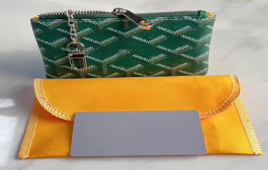 

Goya Designer Mens zippy wallets With Pattern Print Luxury Wallet Leather Purse Men Women Credit Clutch Mini Bag Cardholder Design5408908, Red