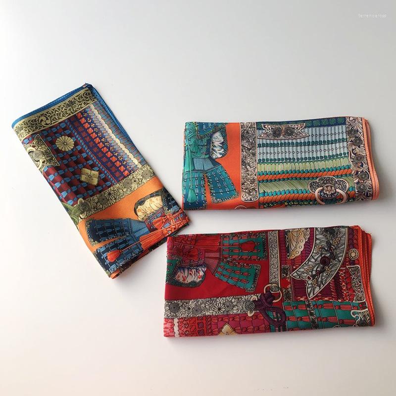 

Scarves Silk Neck Scarf For Women Fashion Kerchief Cute Headband Bag Scarfs Female 53 53cm Bandana Head Hair Ladies