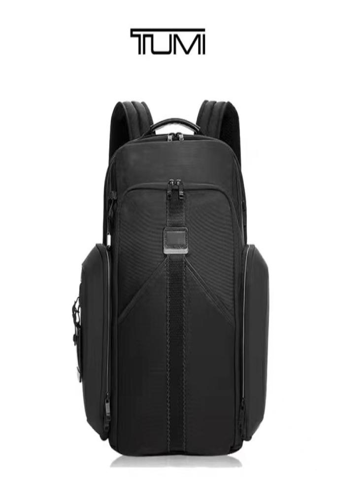 

2022 Brand new TUMI Tuming backpack ALPHA BRAVO casual fashion backpack3154442, Black
