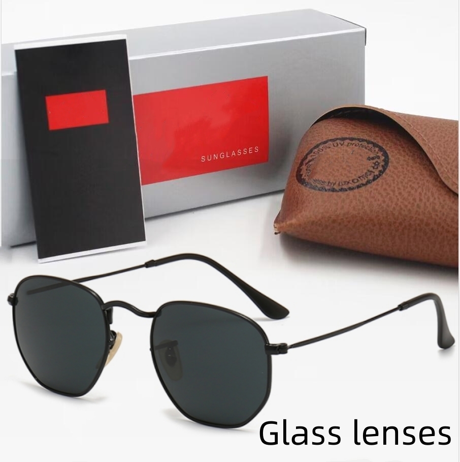 

Rao Baa Top luxury Sunglasses designer band womens Mens senior Eyewear For Women Ray bans eyeglasses frame Vintage band Metal Sun Glasses With Box Glass lenses 3548