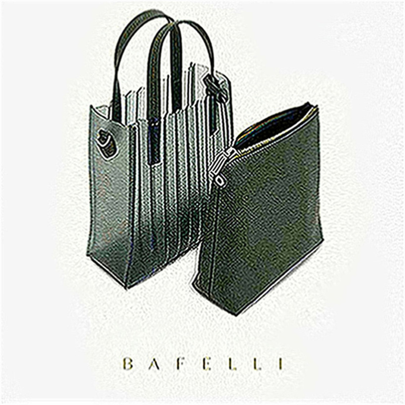 

B24 6-70 fashion Women Shoulder Bags Hand Printed tote bag Small new, Burgundy