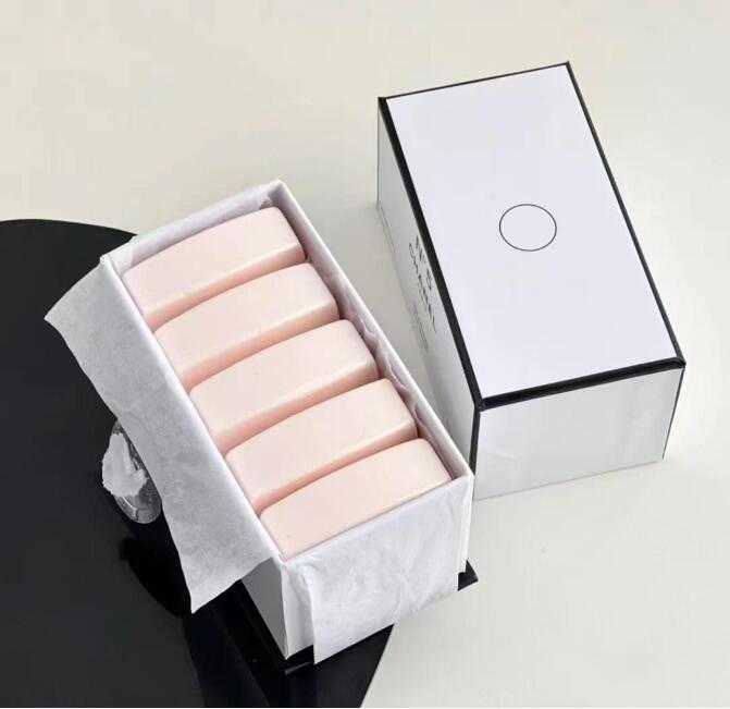 

France Paris Brand Handmade Soap 75g 5piece Set Les Savons N5 Soap Bath Body Scented Fragrance Incense Soaps 5pcs Box Fast Ship6144dosw