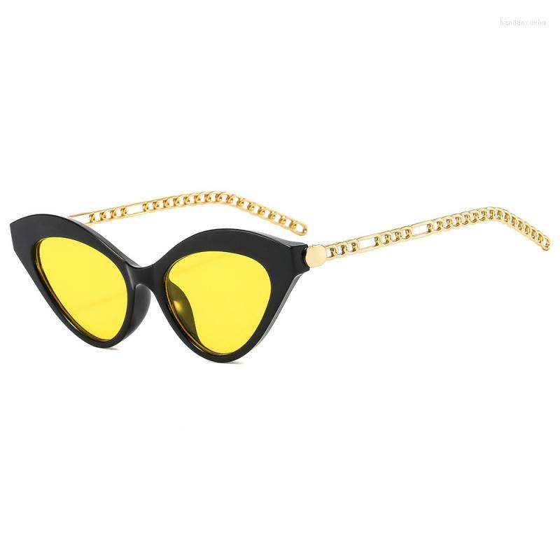 

Sunglasses Fashion Metal Chain Glasses Leg Women's