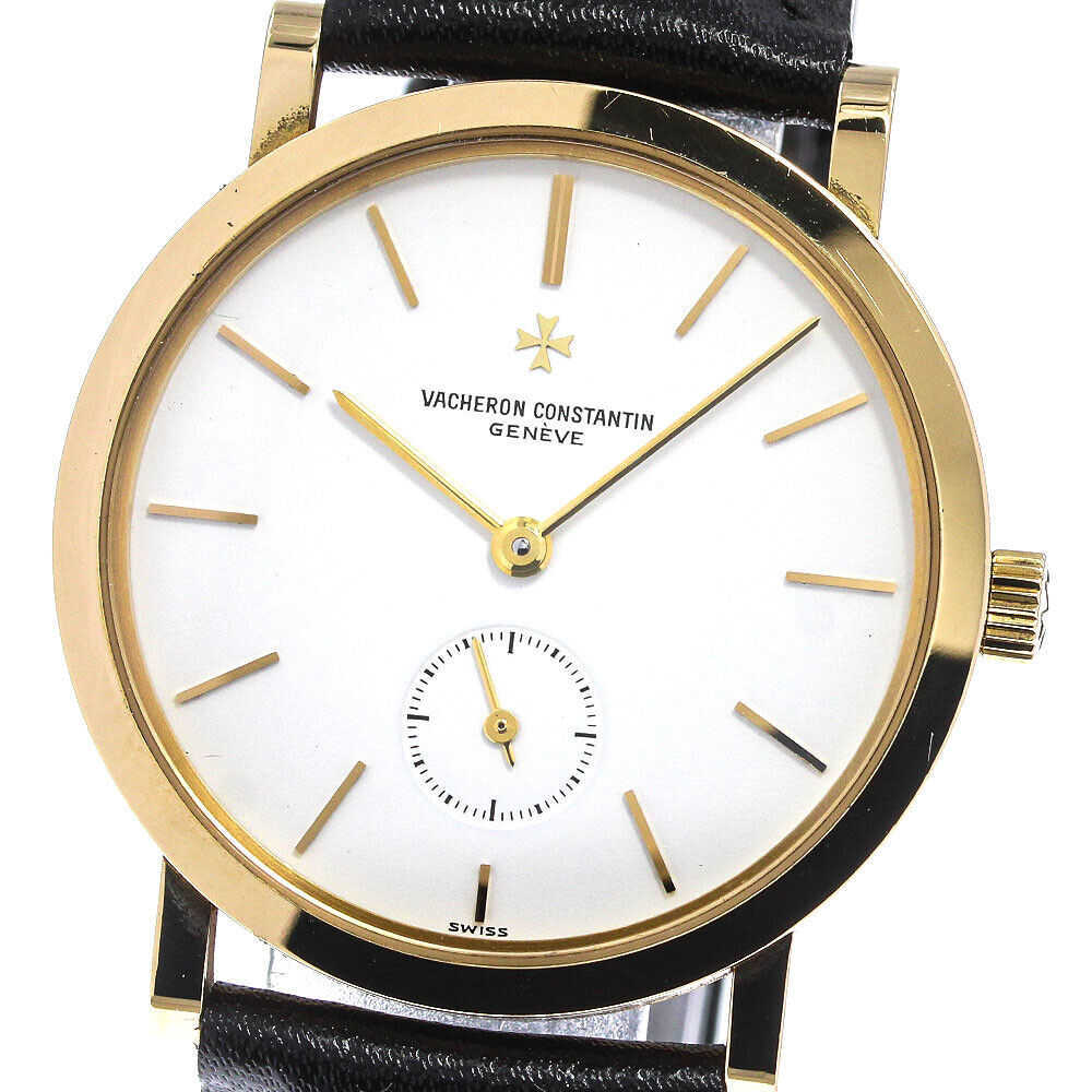 

Elegant Luxury for man concise wrist watches V C Essential 92240/000J-4 18KYG cal.1014/1 Winding_717941 BussinessGentlemenlike High quality Gift, Black
