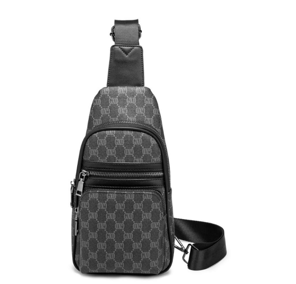 

Plaid Mens Cross Body Bags Pu Sling for Men Lattice Leather Messenger Business handbag Women Luxury Bag Crossbody7295208, Sky blue