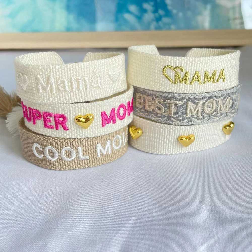 

Adjustable Woven Bracelet for Women Girls Braided Bracelets for Mother's Day Gift Jewelry for Friends and Mom