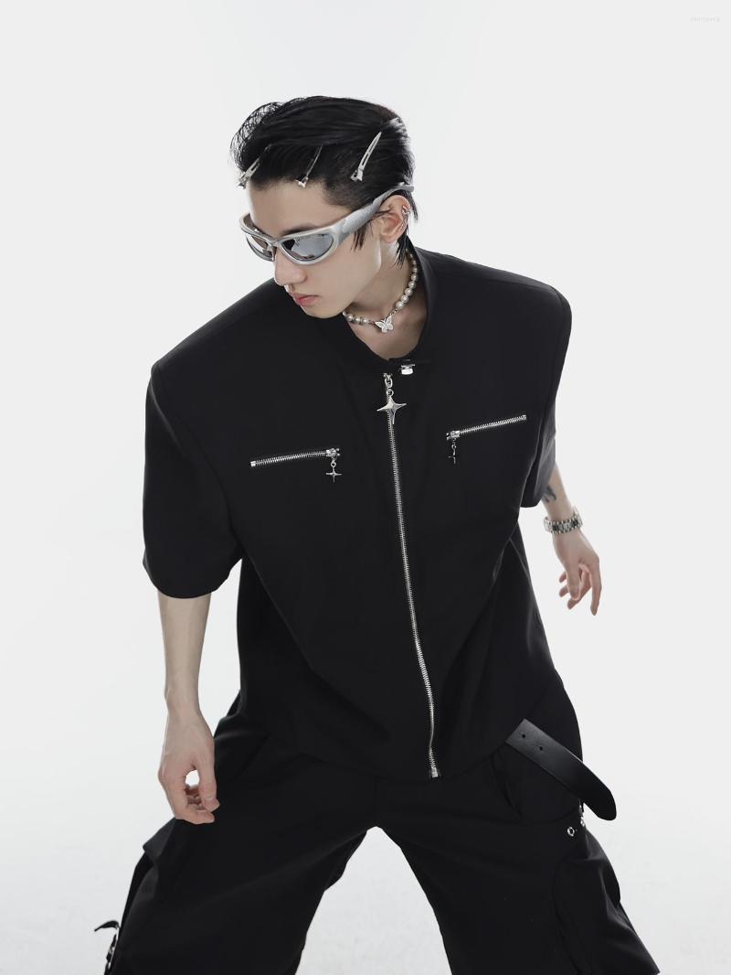 

Men's Jackets X03808 Fashion Men's Coats & 2023 Runway Luxury European Design Party Style Clothing, Picture shown