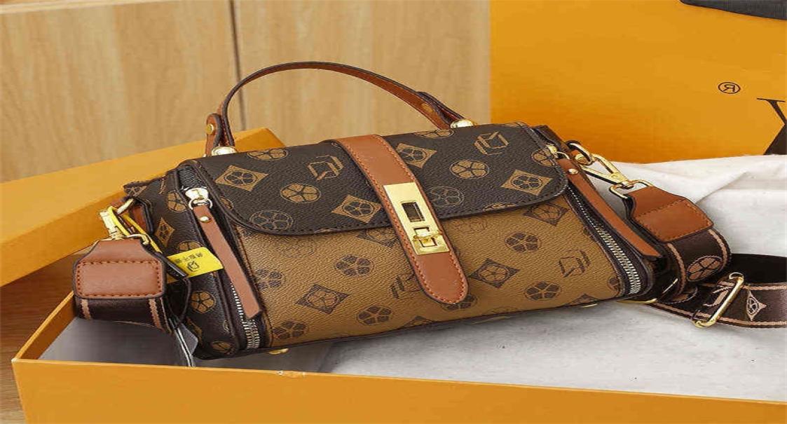 

Classic old flower exquisite Messenger versatile autumn and winter leisure fashion texture 54 off online shop8346877, Sky blue