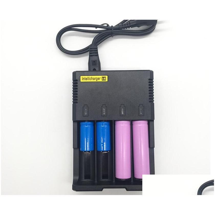 i4 battery  4slot fully compatible  for lithium battery 18650 26650 16340 14500 nitecore d4 i4