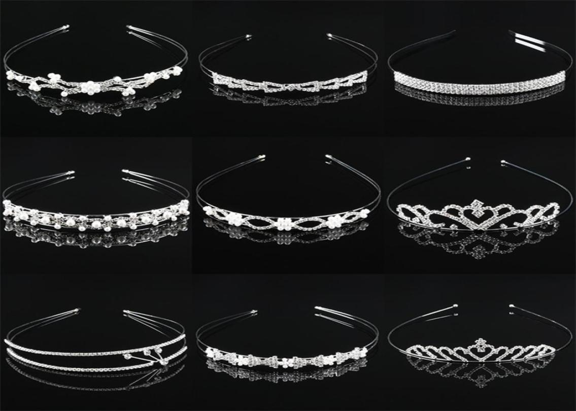 

Beautiful Princess Tiaras and Crowns Headband Kid Girls Lover Bridal Prom Crown Wedding Party Accessiories Hair Jewelry 1718 Q28063003