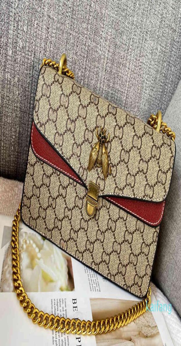 

Outlet Store women039s 2021 new Korean fashion Messenger Shoulder Bag ins highcapacity honey peak small square bag6736793, Red