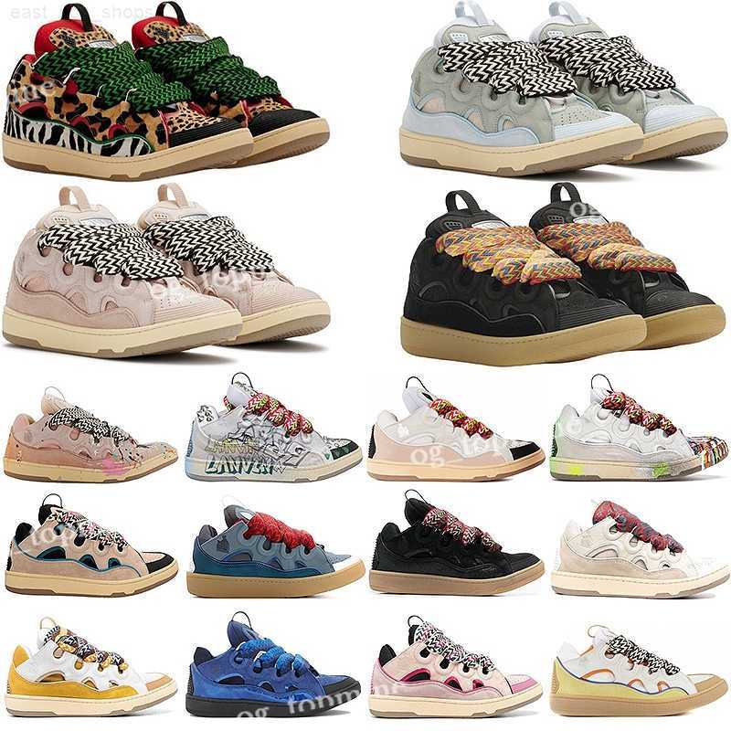 

Boots Designer Mesh Shoes Men Women Laceup Extraordinary Sneaker Embossed Leather Curb Sneakers Calfskin Rubber Nappa platformsole Shoe