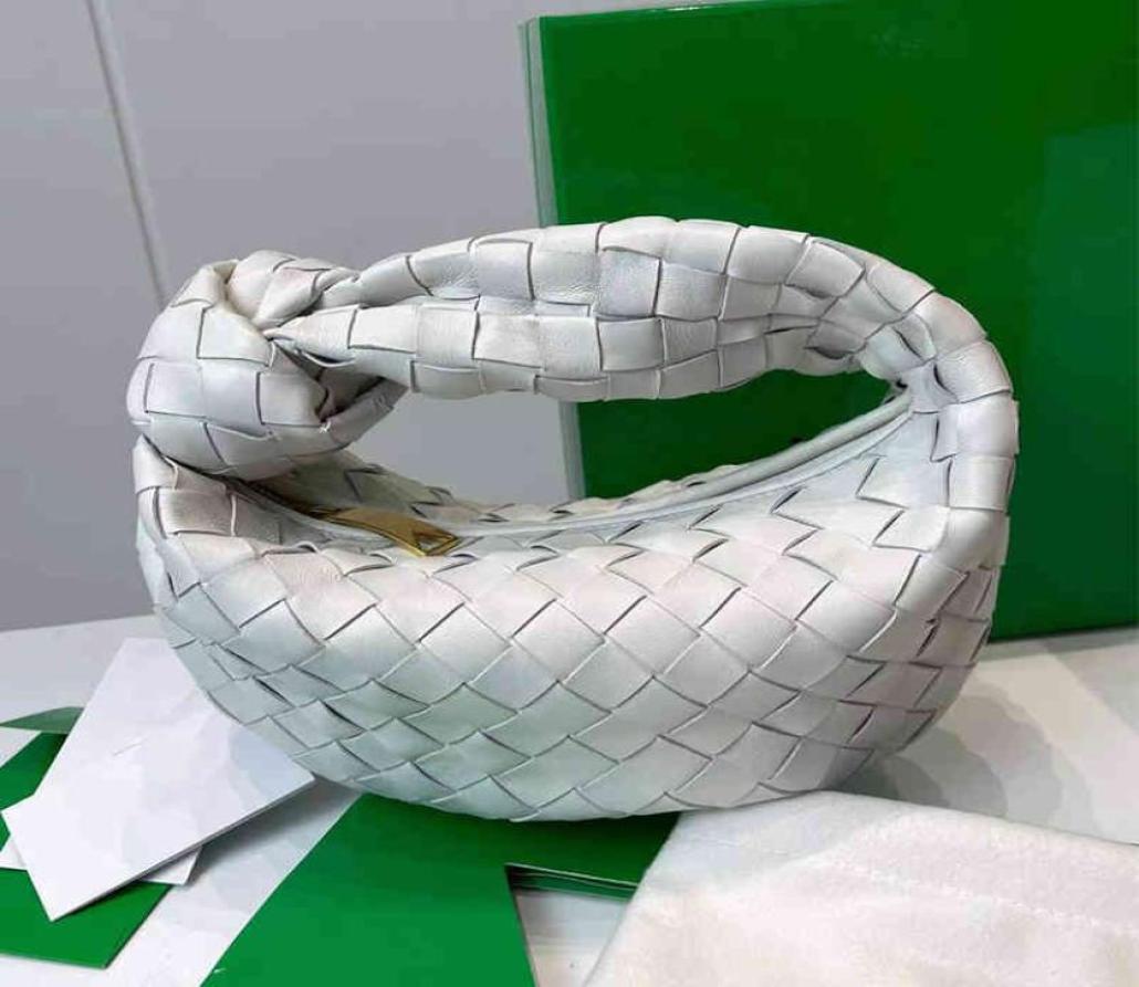 

Designer Handbags Bottegav Venetas Round Bottom Jodie Woven Women039s Bag Napa Sheepskin Knotted Underarm Hobo Arc Mini Handbag5458209, Lavender