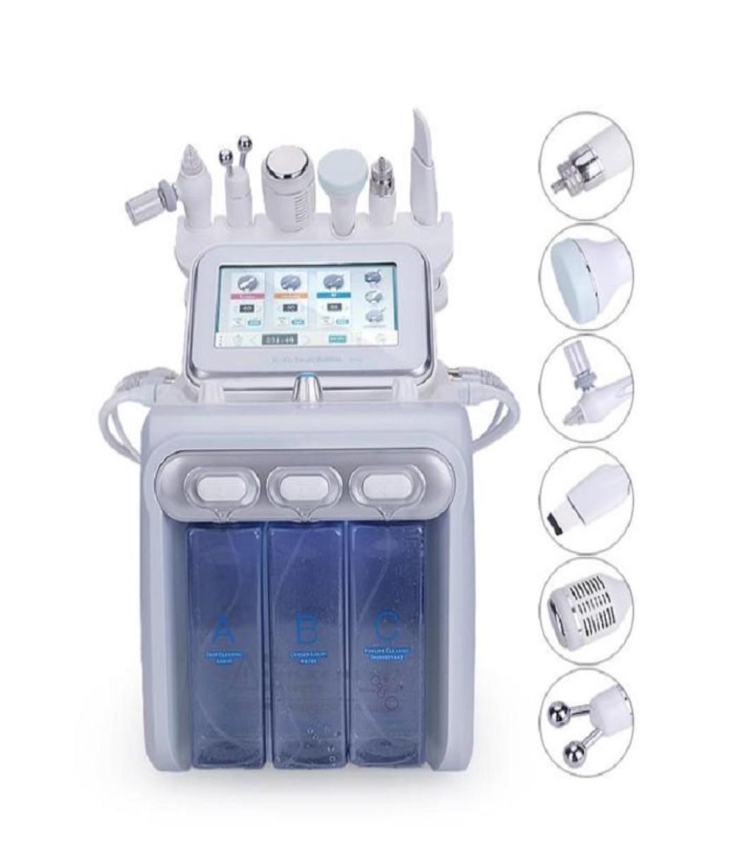

Stock in USA Multifunctional 6in1 H2O2 small bubble machine water mill skin oxygen facial beauty skin care beauty instrument6145740