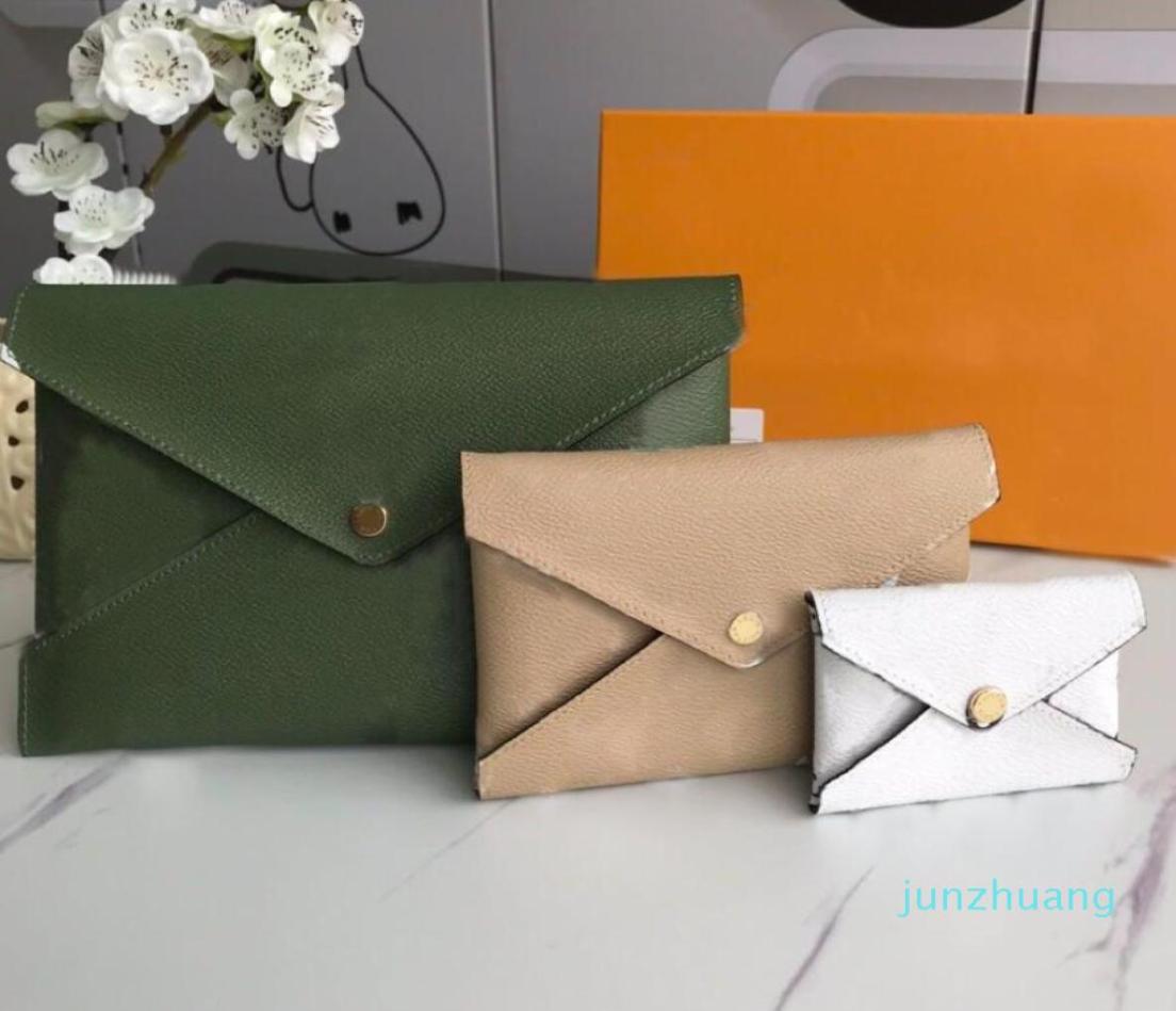 

classic Wallets Design 3 piece Pochette Kirigami Wallet Womens purse Coin 5461 Double hasp Wallets Fold Card Holder Passport Holde6188199, Brown