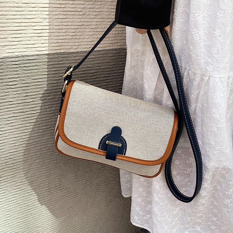 

Evening Bags Vintage Women Summer Shoulder Crossbody Bag Ladies Messenger Female Small Square Satchels Fashion Denim Clutch Handbags, Brown