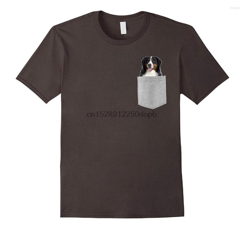 

Men' T Shirts 2023 Fashion Men T-Shirts Short Sleeve Brand Style Dog In Your Pocket Bernese Mountain T-Shirt, Men-darkpurple
