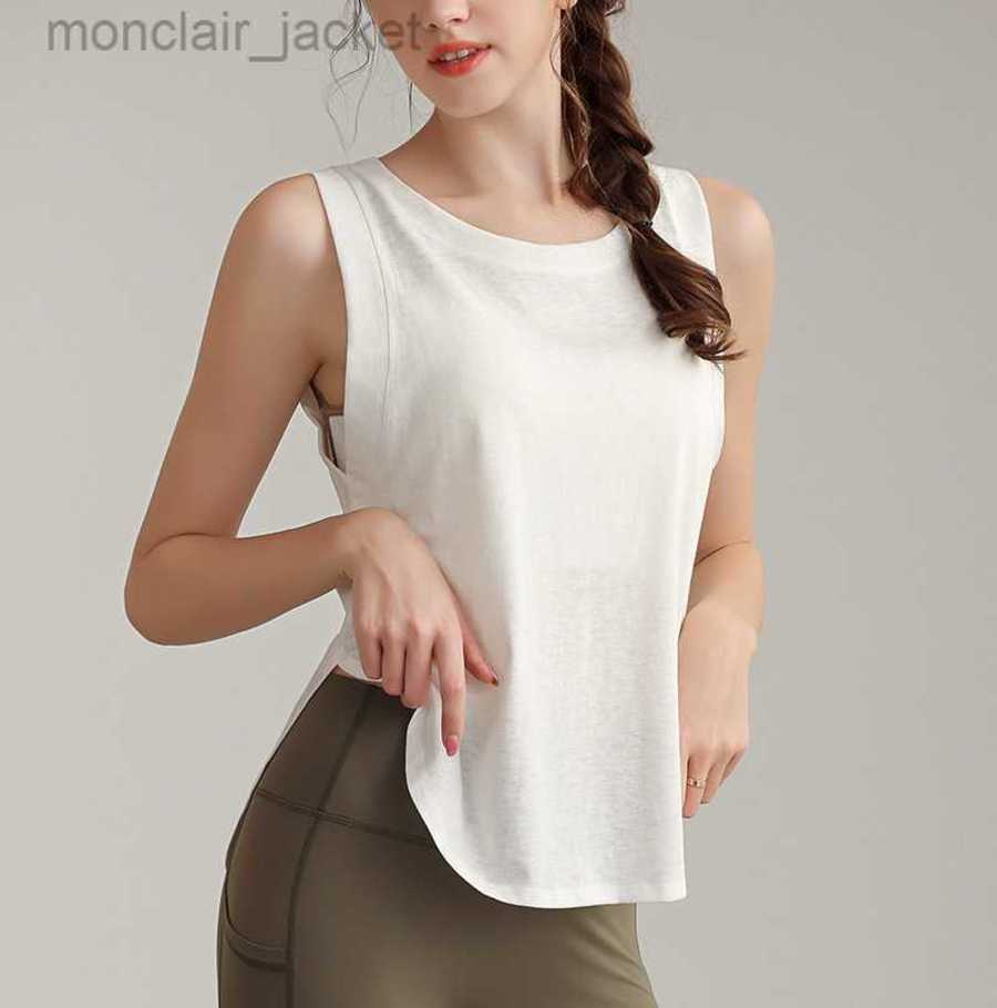 

2023 Designer Women T Shirt New Loose Yoga Exercise Fitness Running Leisure Dance Mesh Breathable Versatile Lightweight Short Sleeves, White