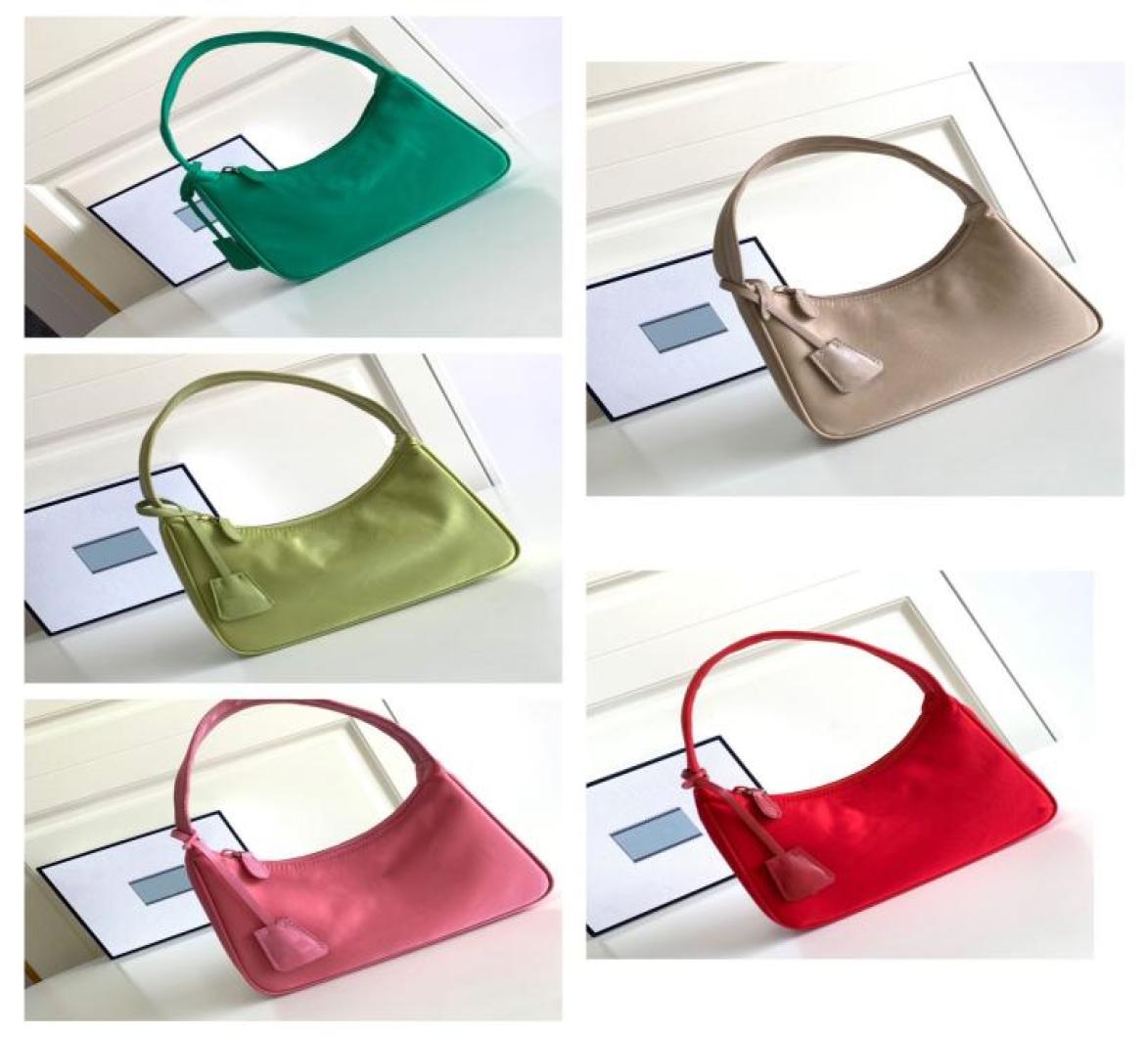 

Nylon Hobos Bag Armbag 15 Colors Designer Lady Super Light Hobo Shoulder Bags3144206, Peach