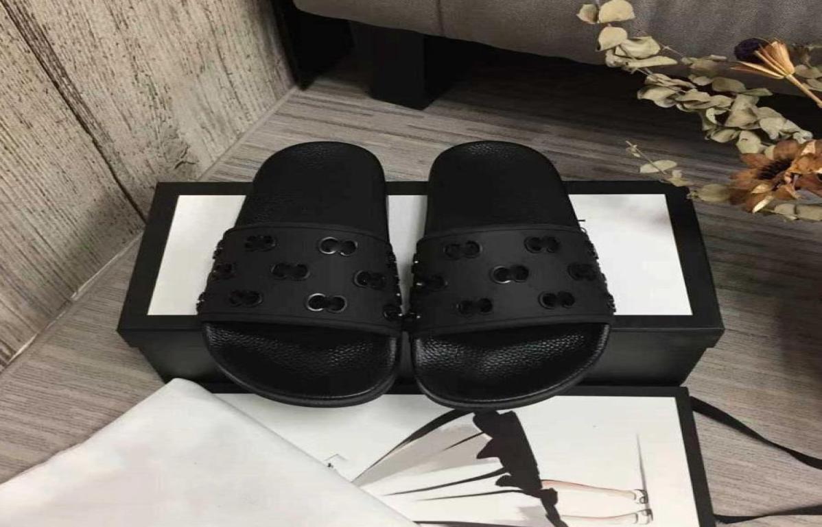 

Designer Slippers Slides Mens Womens bloom flowers printing Black shoes Fashion luxury summer sandals beach sneakers Size 35476340172, Pink
