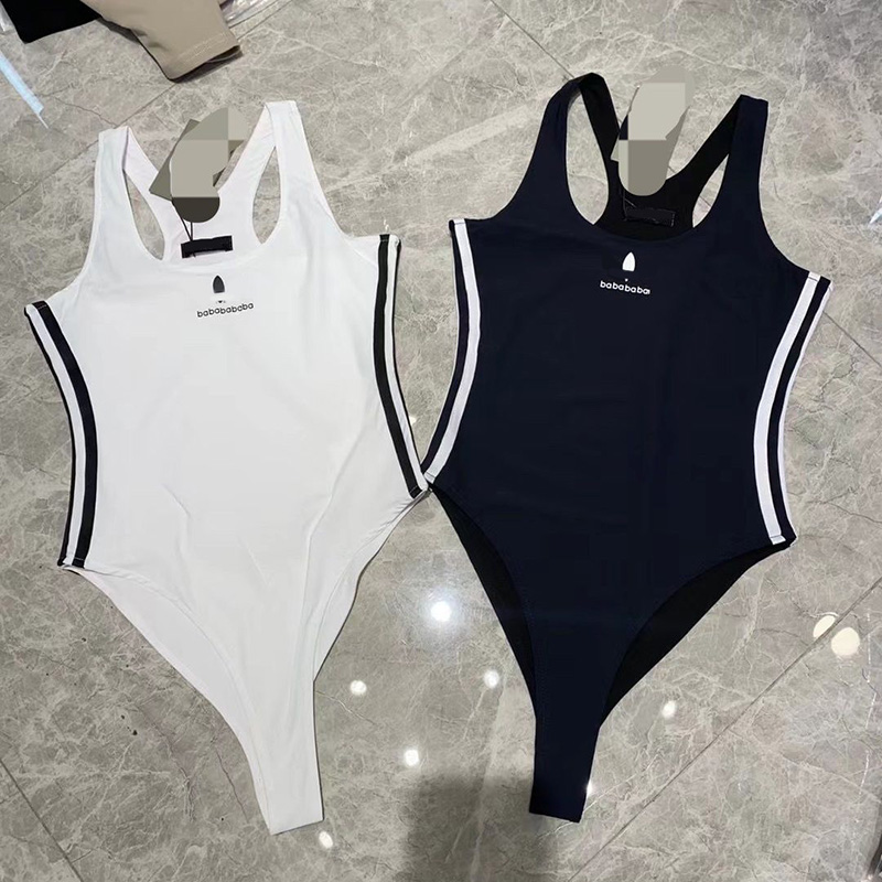 

Fashion Women Swimsuit Bodysuit One Piece Leotard Charming INS Fashion Bodysuit Shirt, Black with labell*