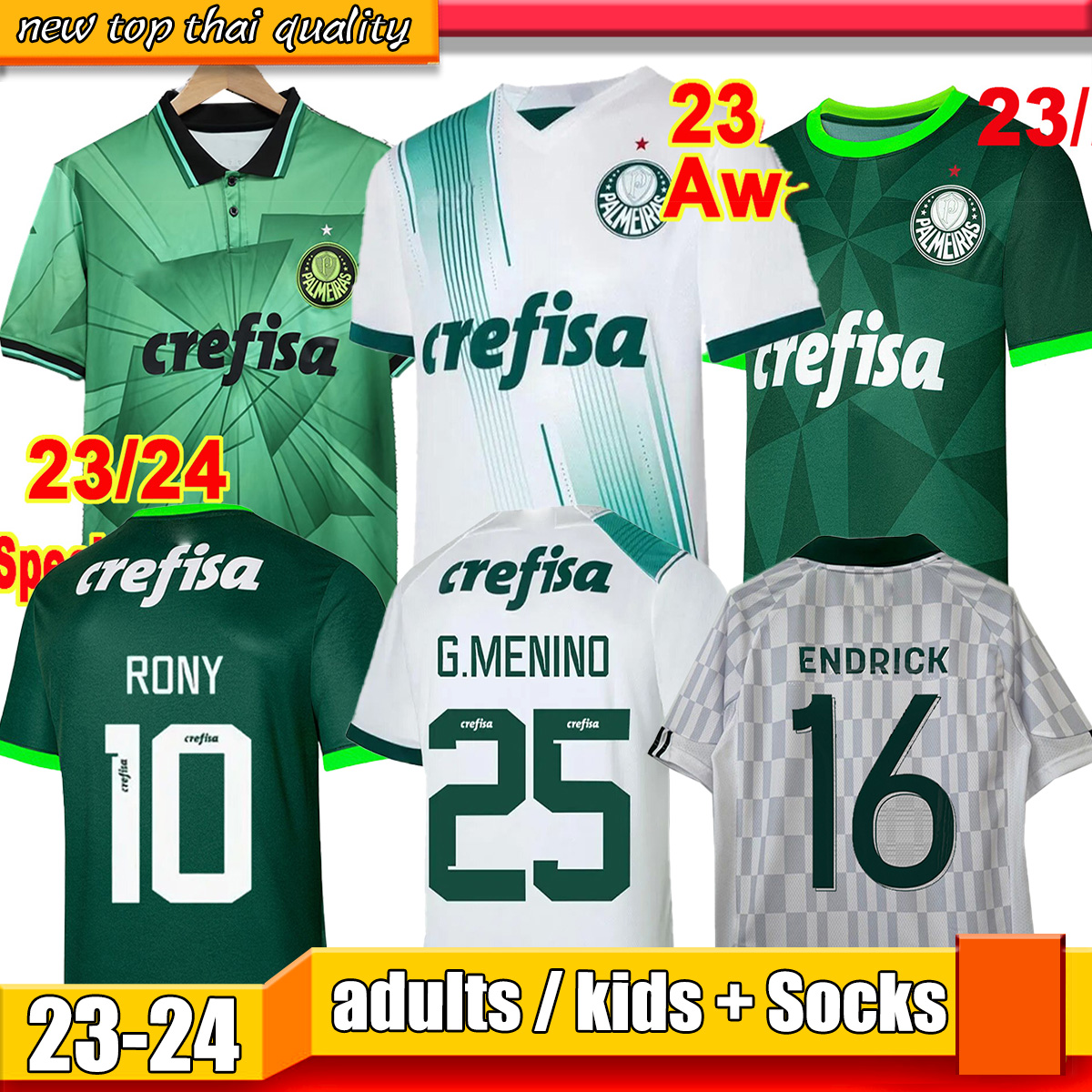 

DEYVERSON 23 24 Palmeiras Soccer Jerseys BRENO LOPES DUDU RONY R.VEIGA ATUESTA ZE RAFAEL G.VERON DANILO R.NAVARRO maillots de football Edition top long Football Shirts, 04